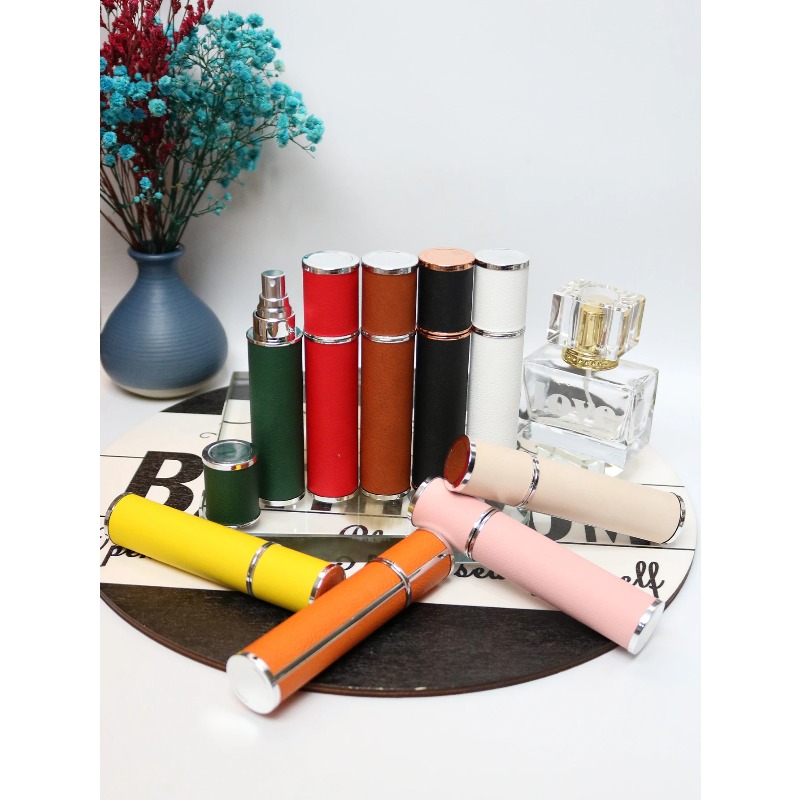 Luxury Leather Wrapped 10ml Gl - огляд і ціна Luxury Skincare Bottles