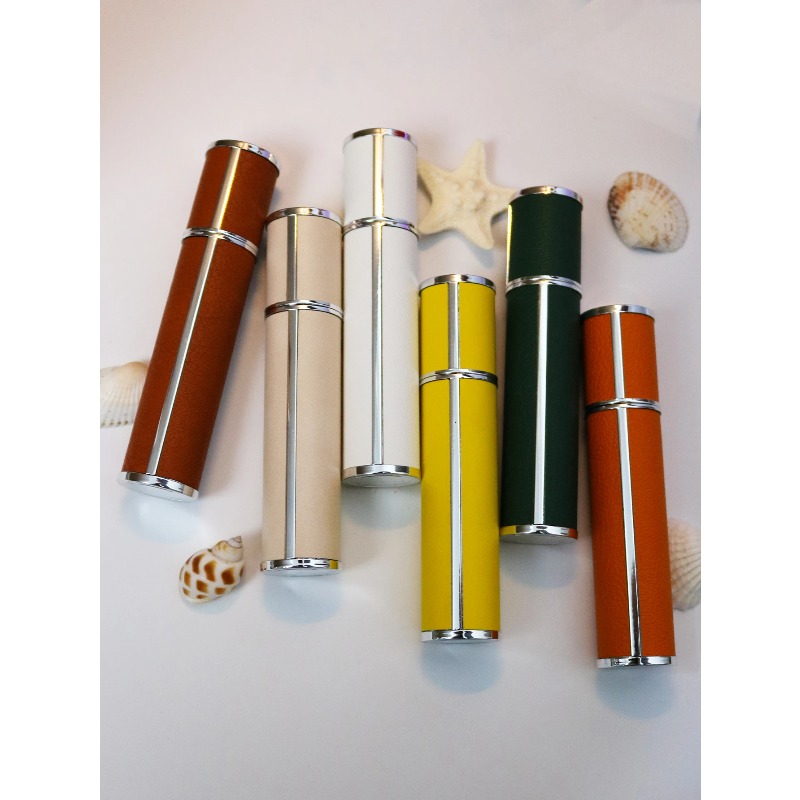 Luxury Leather Wrapped 10ml Gl - огляд і ціна Luxury Skincare Bottles