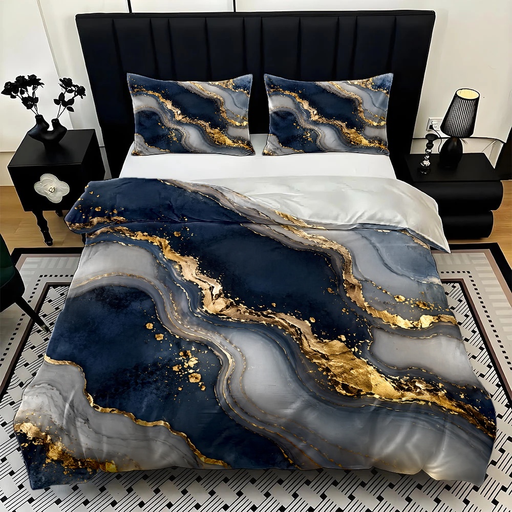 3Pc Light Luxury Blue Gold Mar - огляд і ціна Luxury High End Skincare