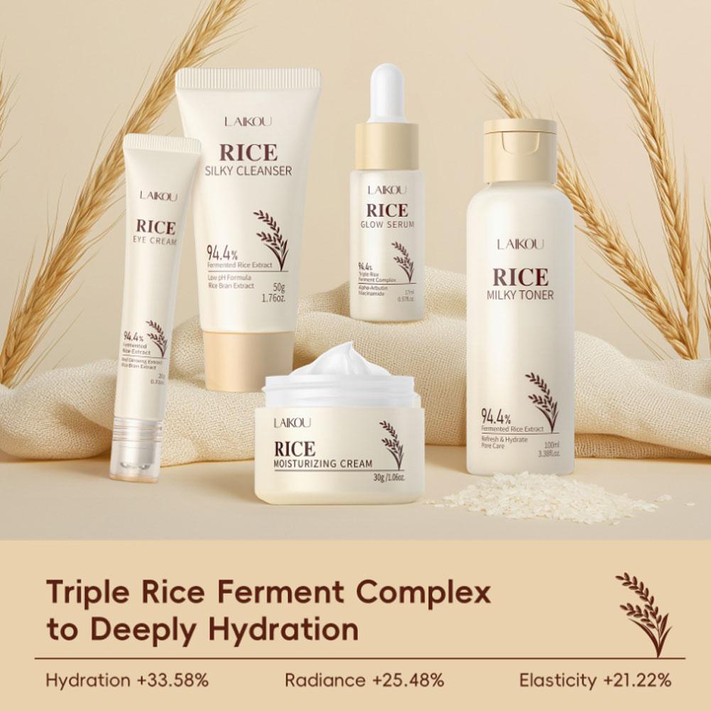 Rice Skin Care Set for Women & - огляд і ціна Luxury Skincare Kit