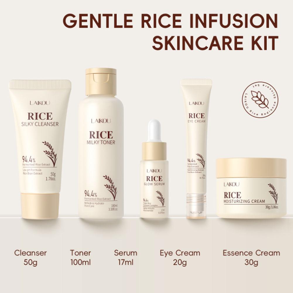 Rice Skin Care Set for Women & - огляд і ціна Luxury Skincare Kit