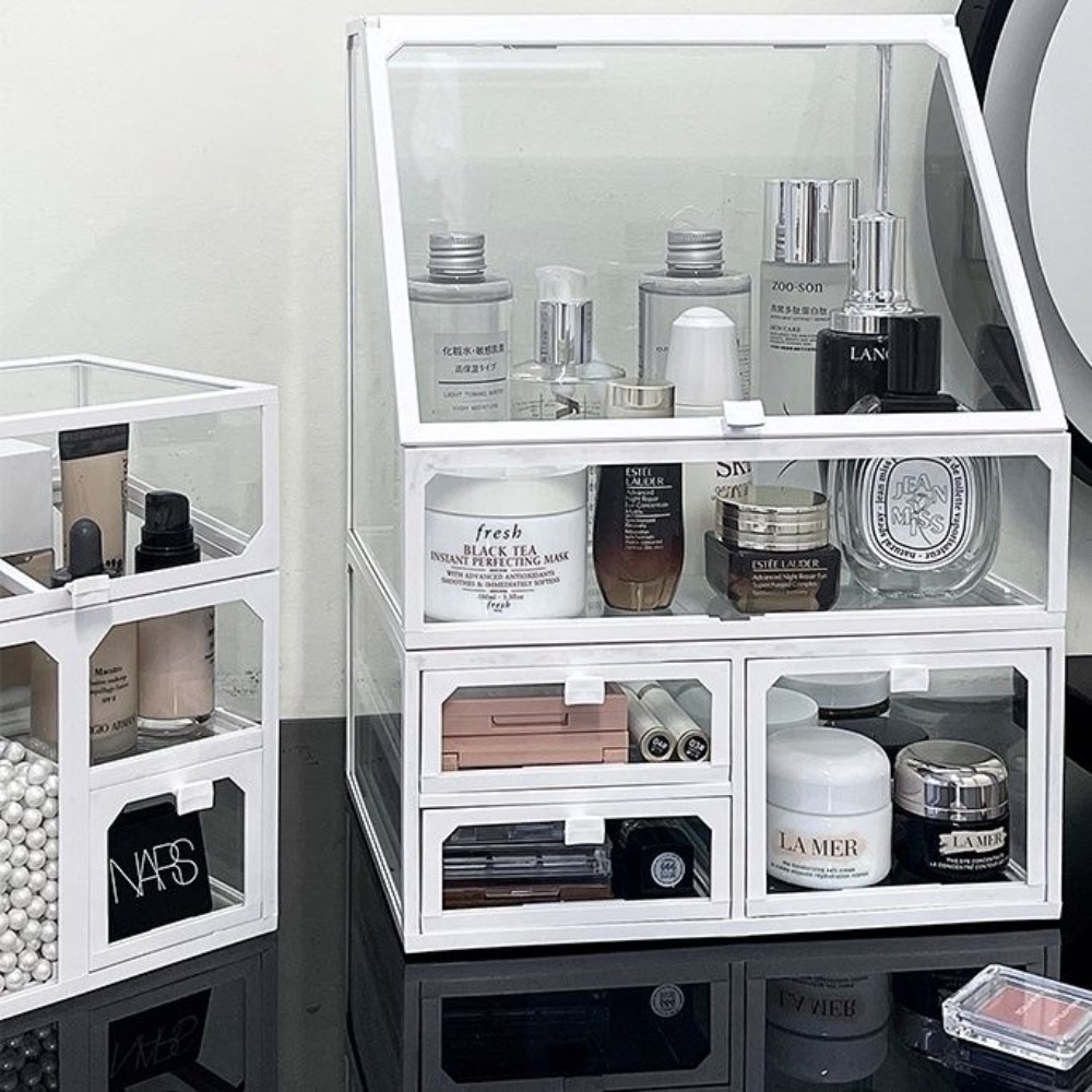 Glass Cosmetics Storage Box Lu - огляд і ціна Luxury High End Skincare