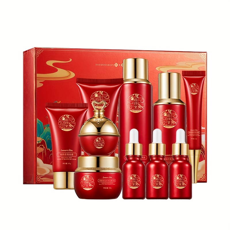 Qilin Jie Fu Yan Qin Run Ten-P - огляд і ціна Luxury Skincare Kit