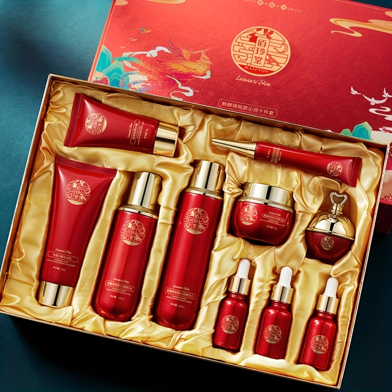 Qilin Jie Fu Yan Qin Run Ten-P - огляд і ціна Luxury Skincare Kit