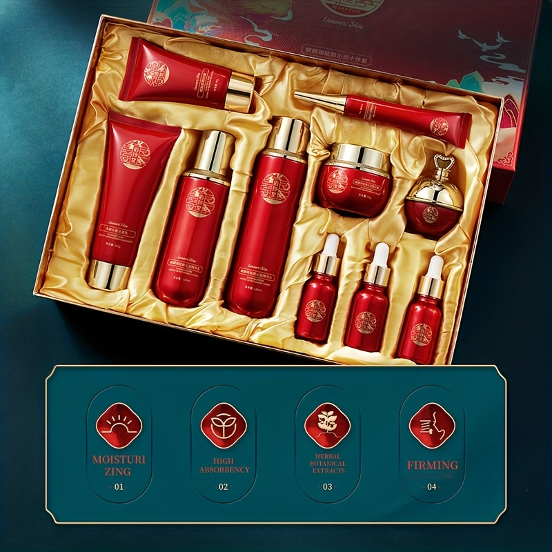 Qilin Jie Fu Yan Qin Run Ten-P - огляд і ціна Luxury Skincare Kit