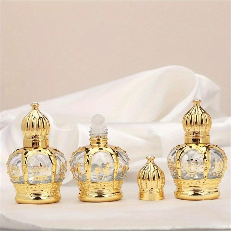 4pcs/set Luxury Golden Essenti - огляд і ціна Luxury Skincare Bottles