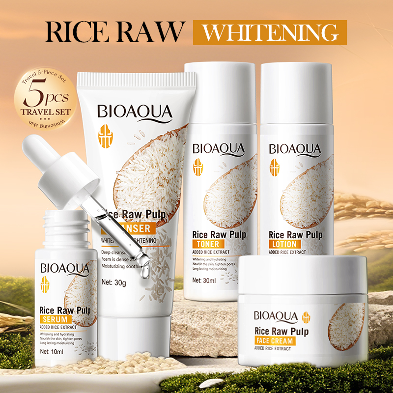Rice Puree Skin Care Set & Soa - огляд і ціна Luxury Skincare Kit