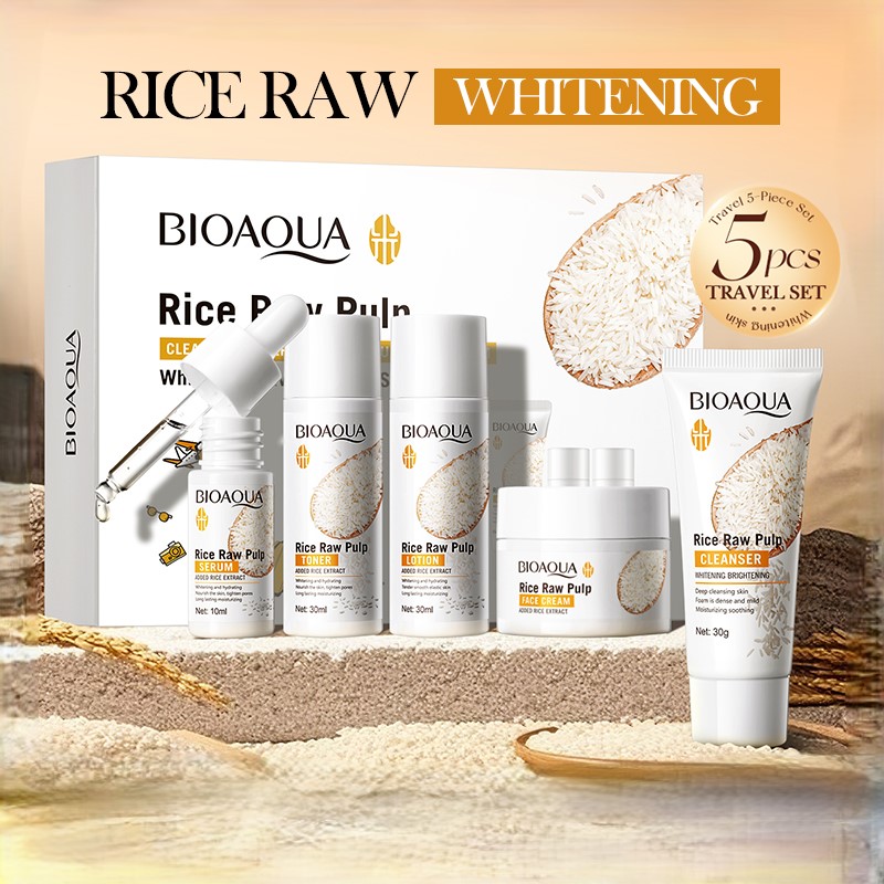 Rice Puree Skin Care Set & Soa - огляд і ціна Luxury Skincare Kit