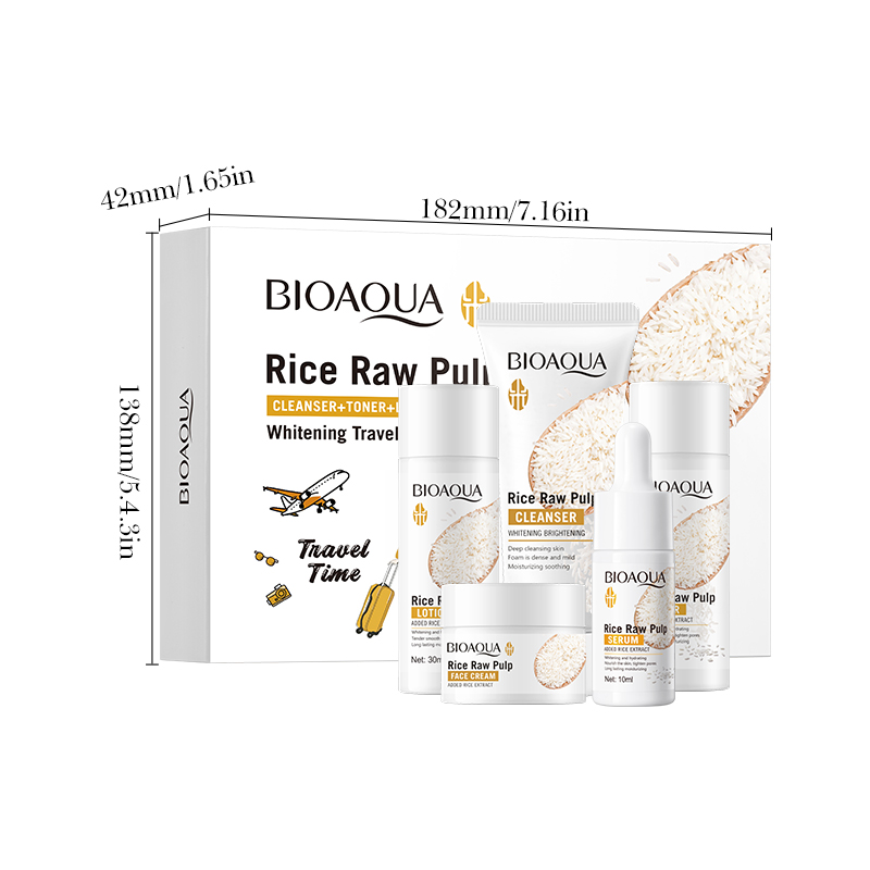 Rice Puree Skin Care Set & Soa - огляд і ціна Luxury Skincare Kit