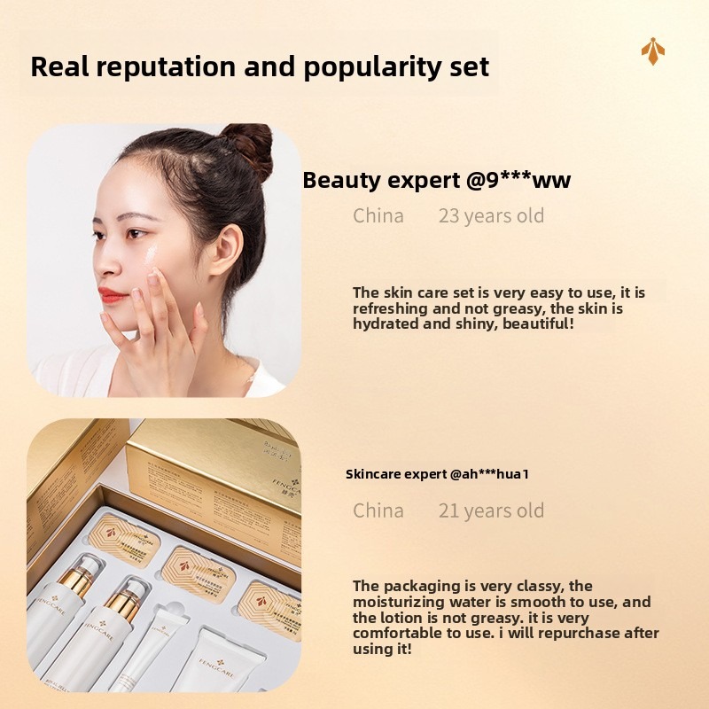 Royal Jelly Moisturizing and A - огляд і ціна Luxury Skincare Kit